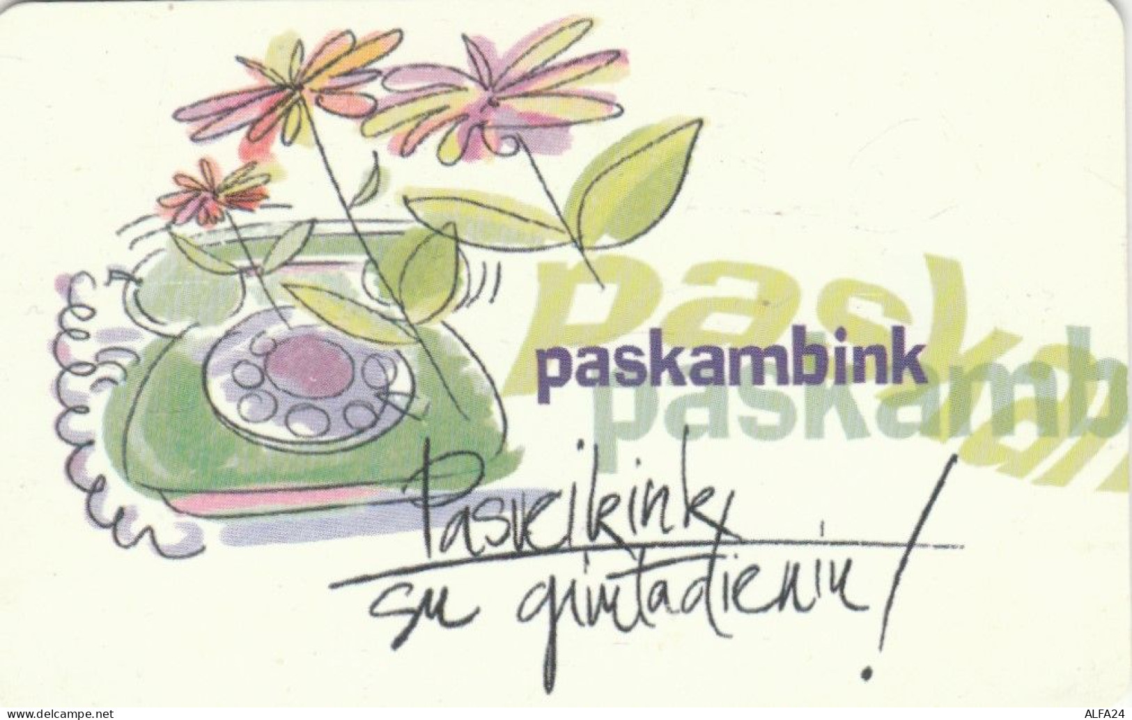 PHONE CARD LITUANIA  (E108.27.10 - Lituanie