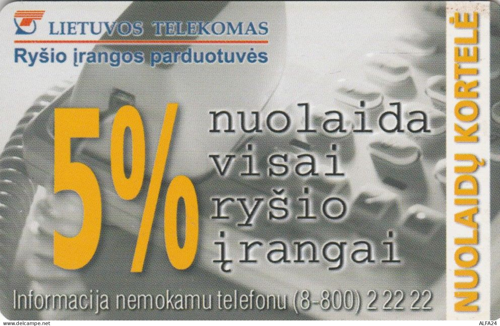 PHONE CARD LITUANIA  (E108.28.4 - Lithuania