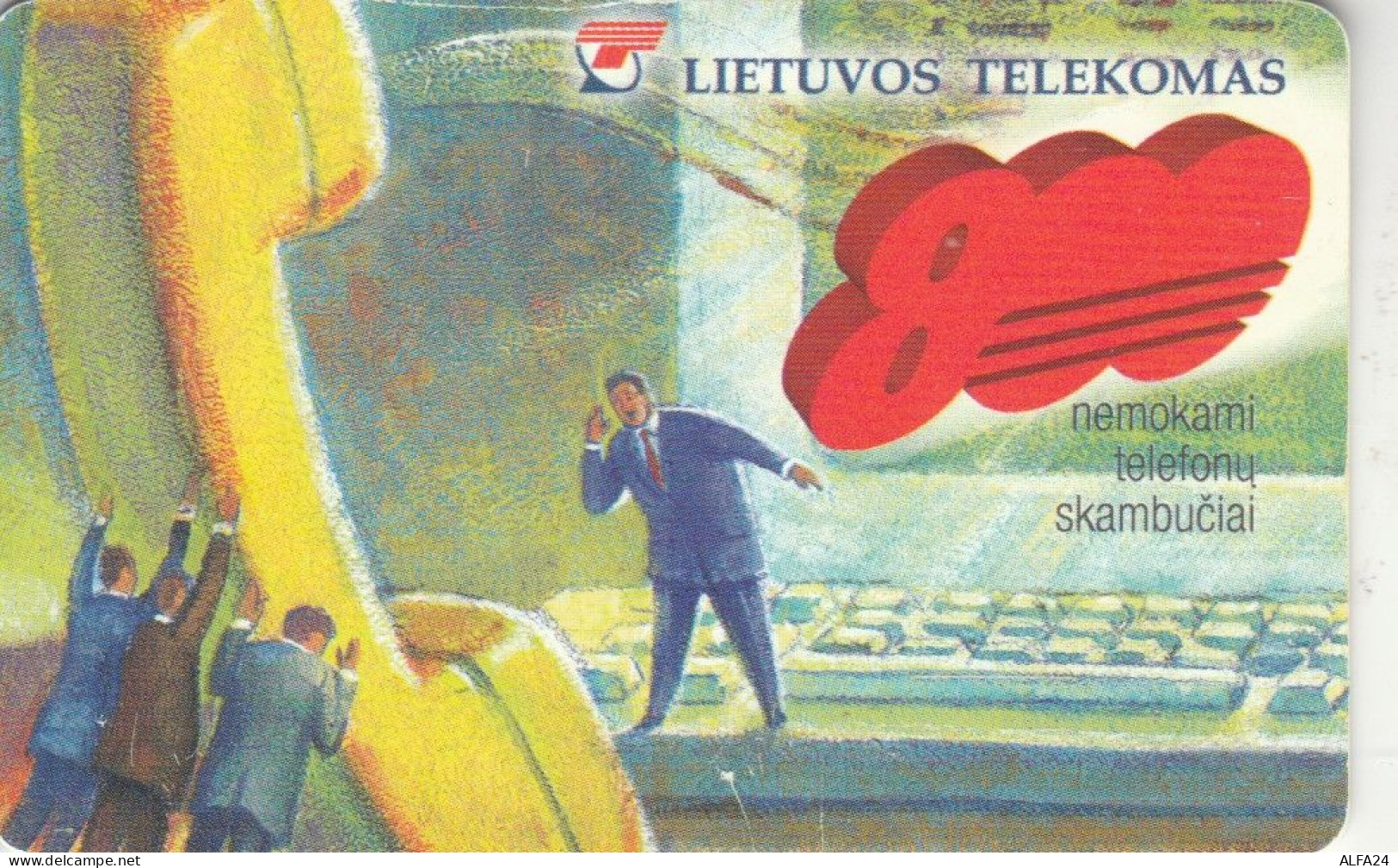 PHONE CARD LITUANIA  (E108.27.5 - Litauen