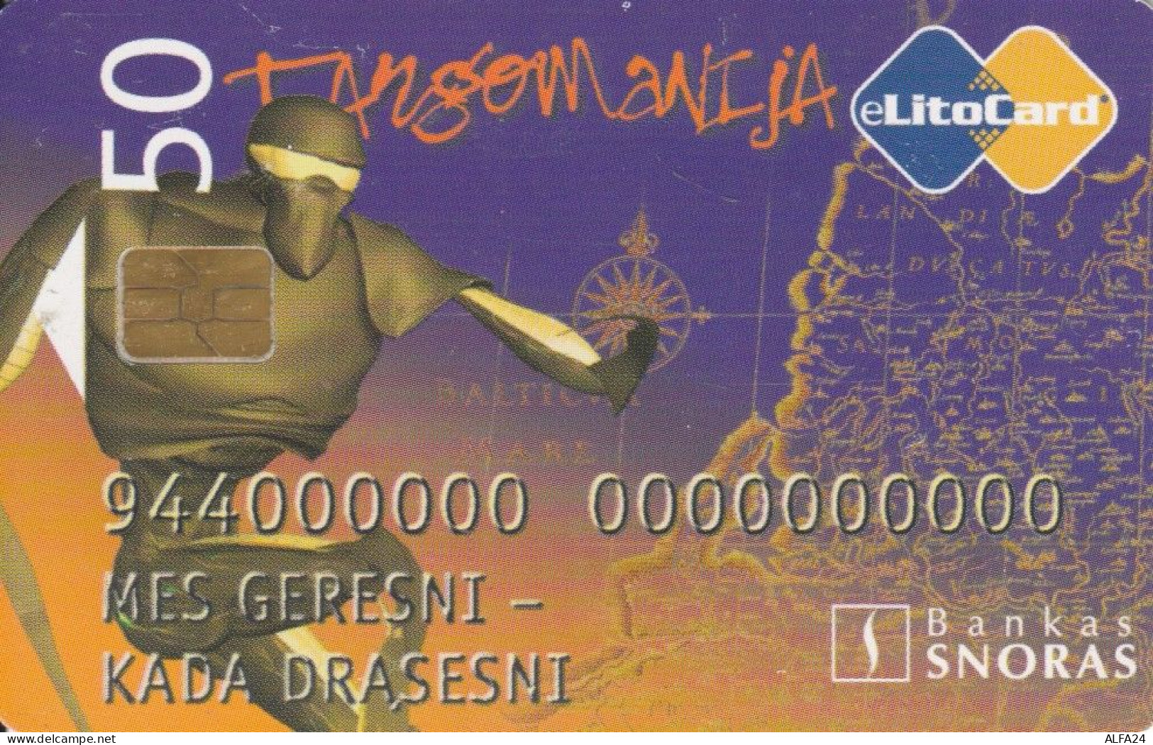 PHONE CARD LITUANIA  (E108.27.3 - Litouwen