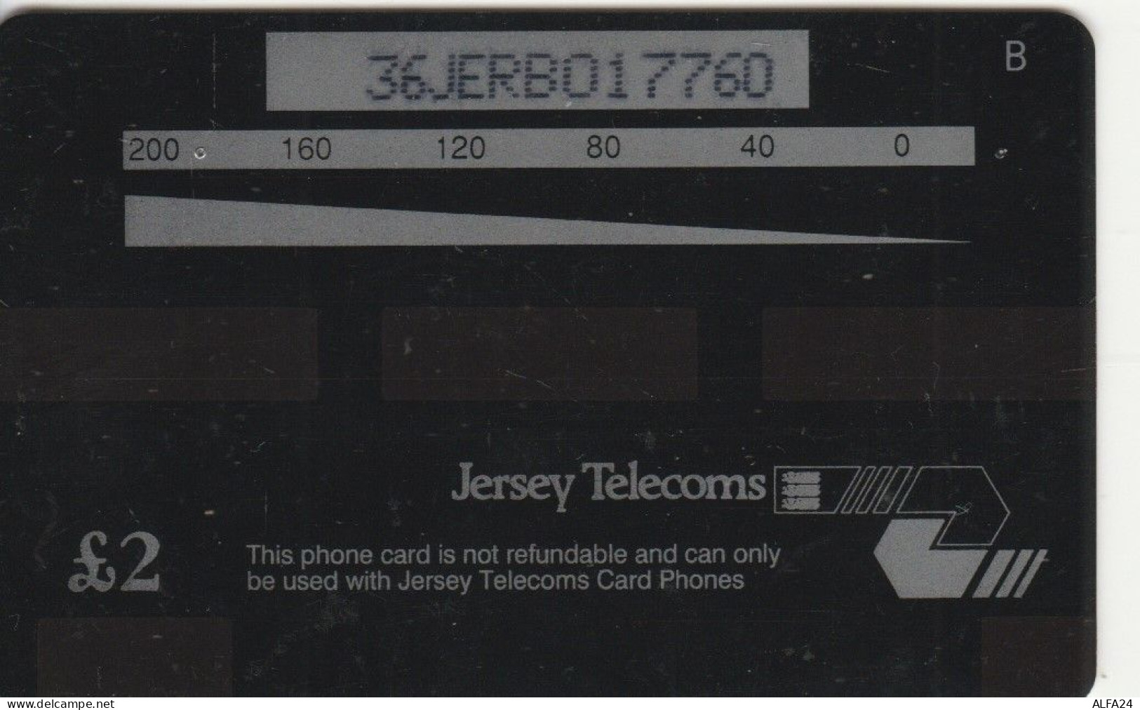 PHONE CARD JERSEY  (E108.25.5 - [ 7] Jersey And Guernsey