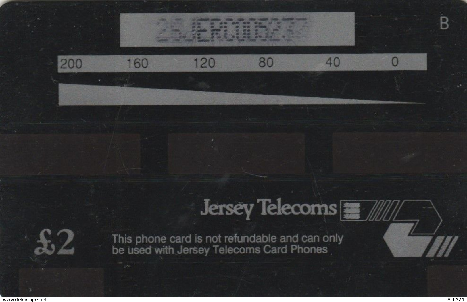 PHONE CARD JERSEY  (E108.25.4 - Jersey E Guernsey