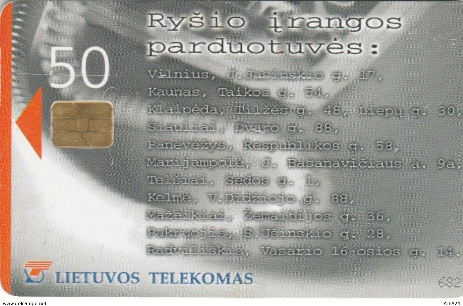 PHONE CARD LITUANIA  (E108.25.2 - Lituanie