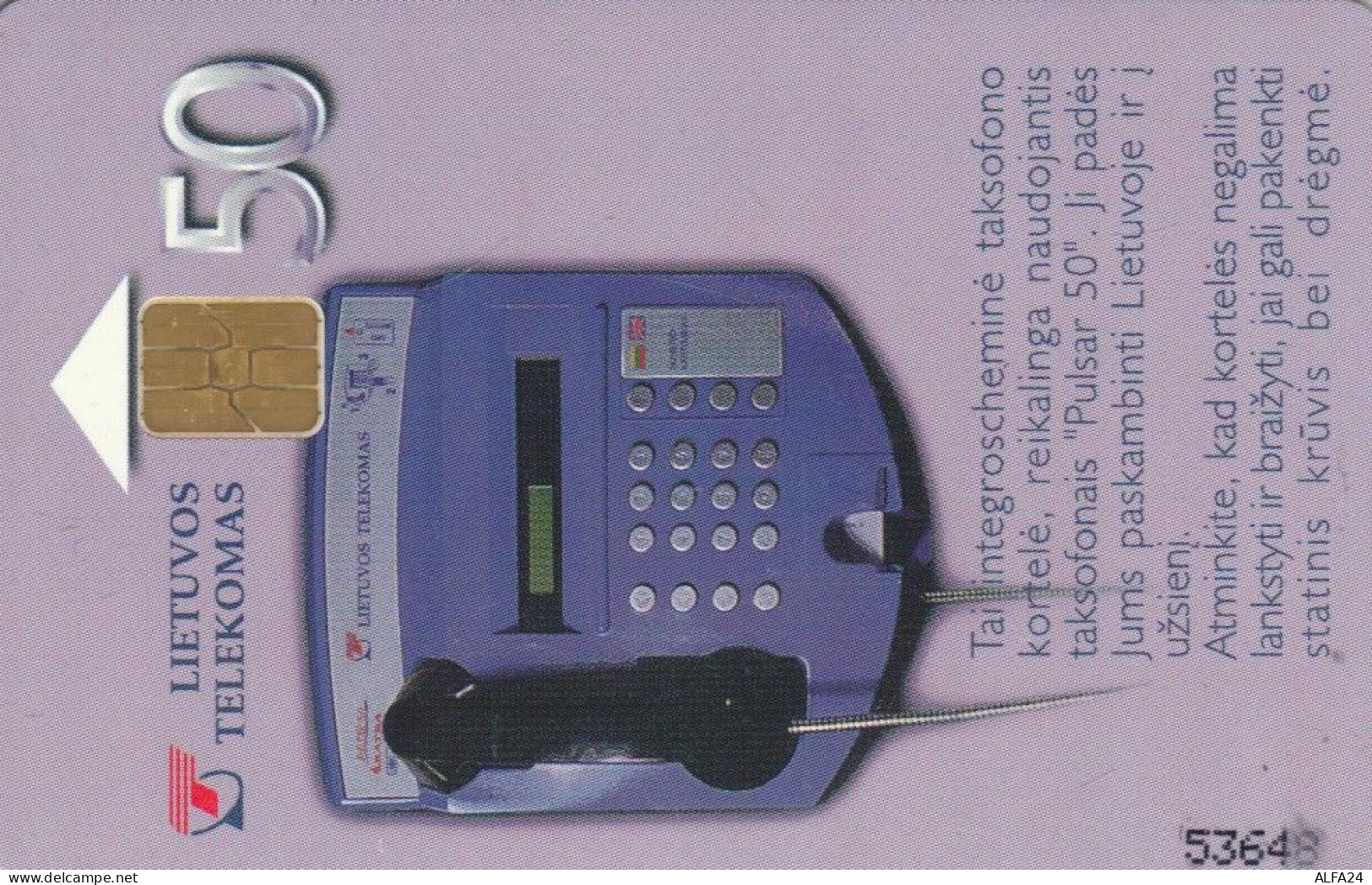 PHONE CARD LITUANIA  (E108.23.7 - Lituanie