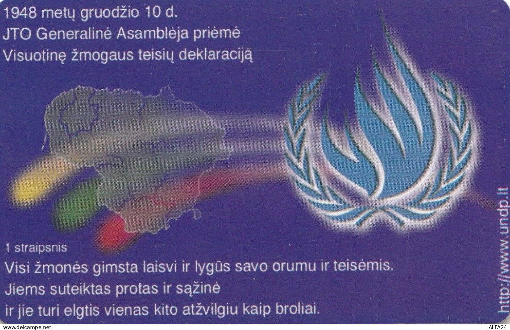 PHONE CARD LITUANIA  (E108.23.6 - Lituania