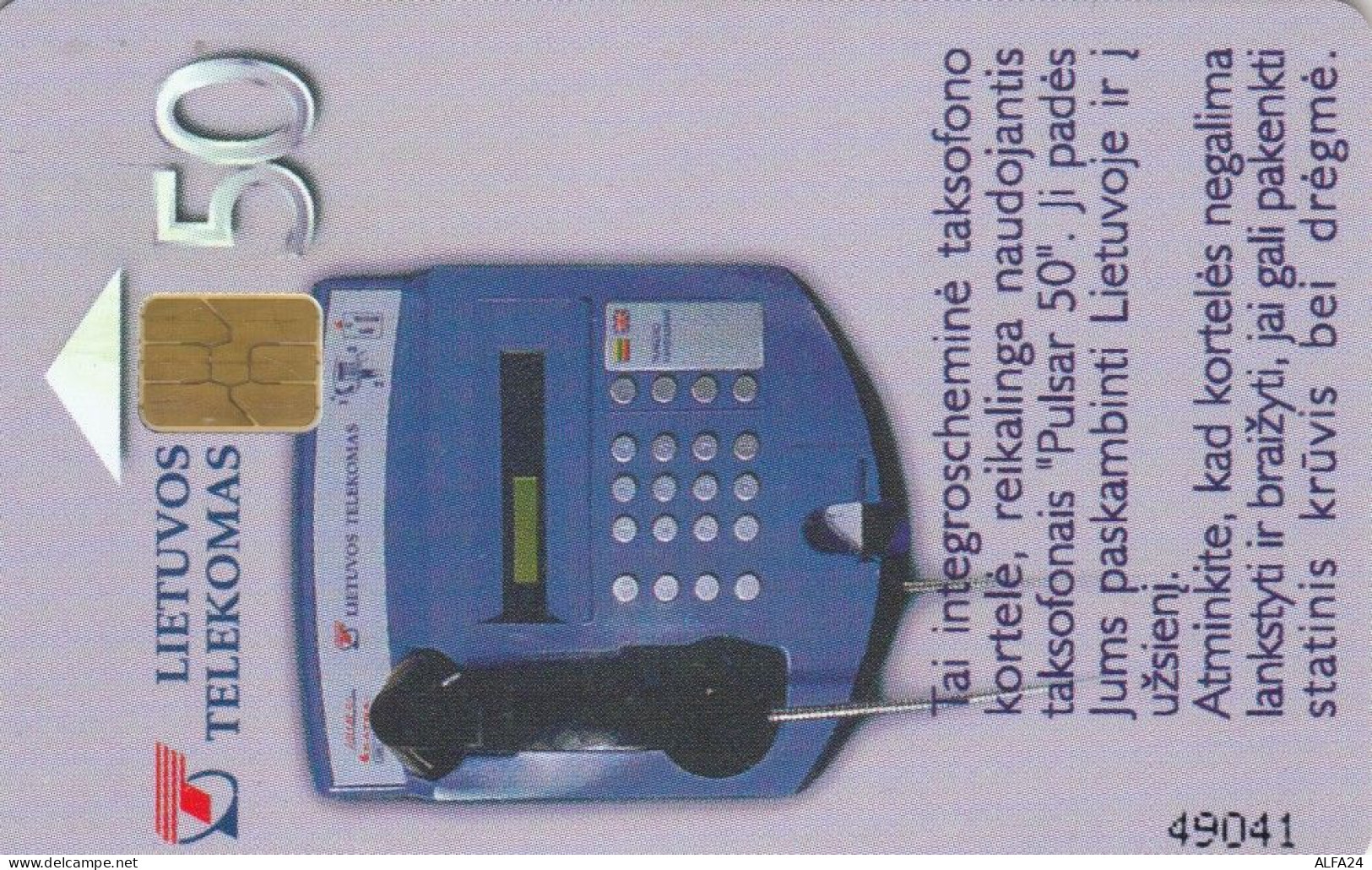 PHONE CARD LITUANIA  (E108.23.5 - Litouwen