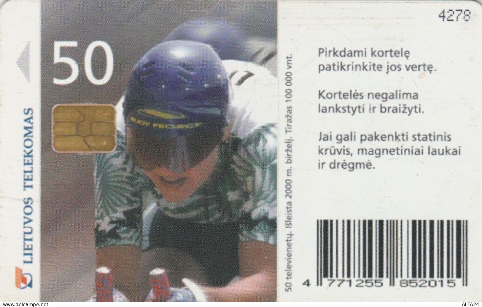 PHONE CARD LITUANIA  (E108.22.6 - Lituanie