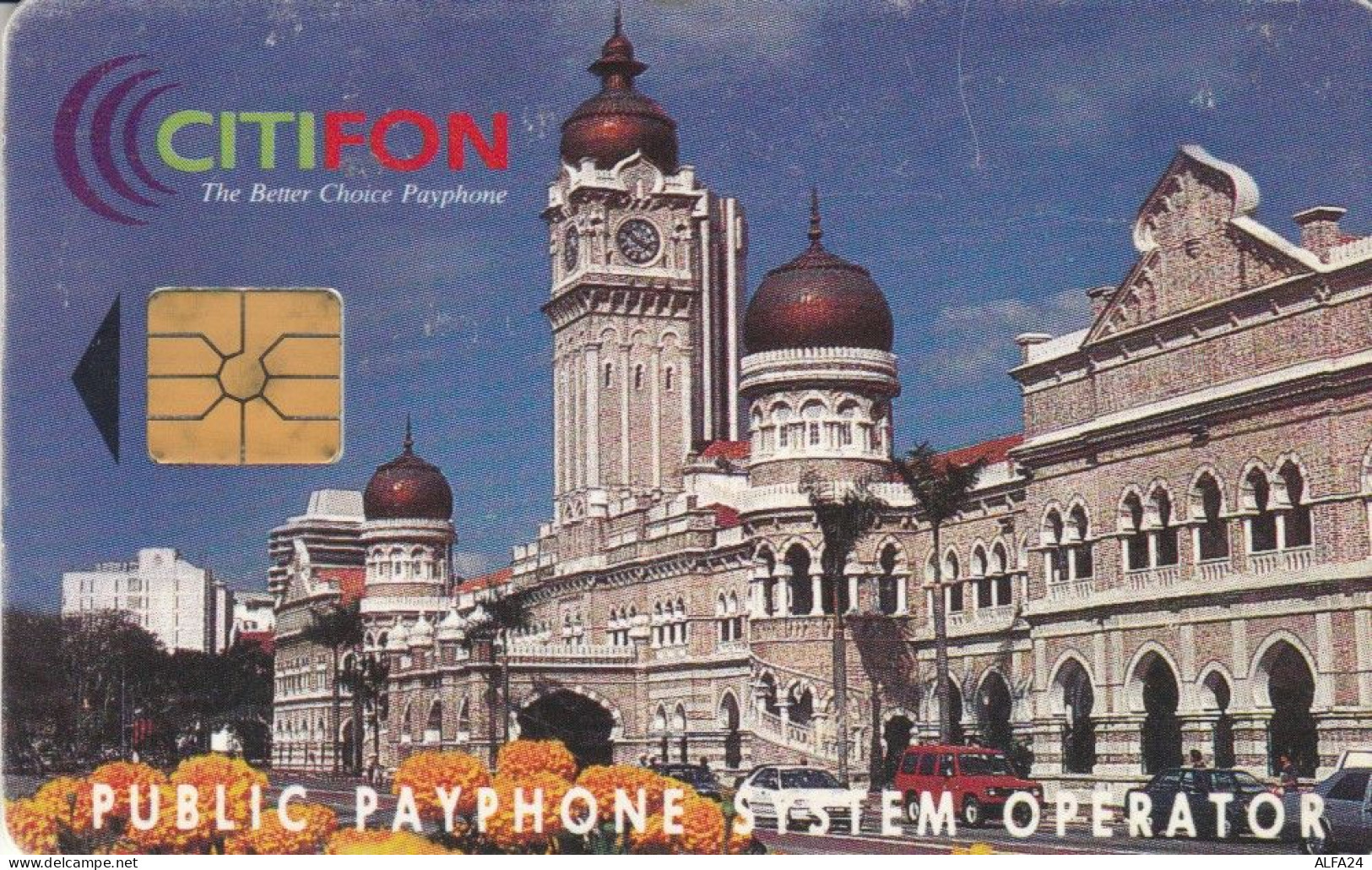 PHONE CARD MALESIA CITIFON  (E108.10.8 - Malasia