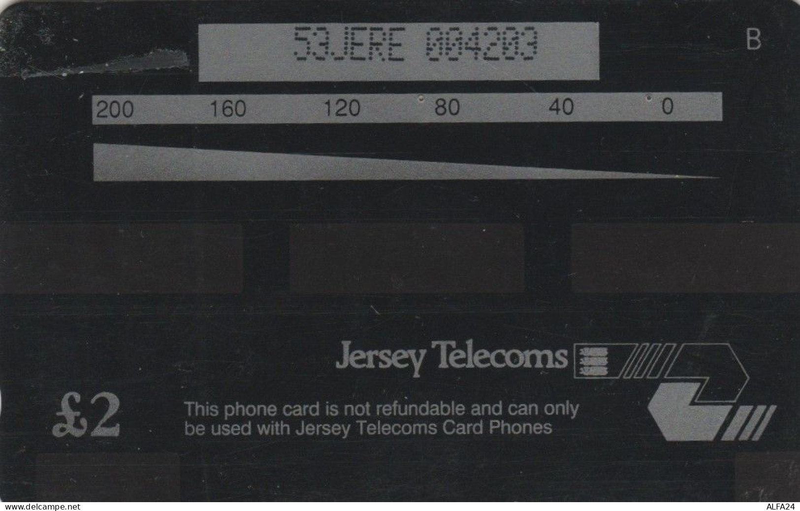 PHONE CARD JERSEY  (E108.7.4 - Jersey En Guernsey