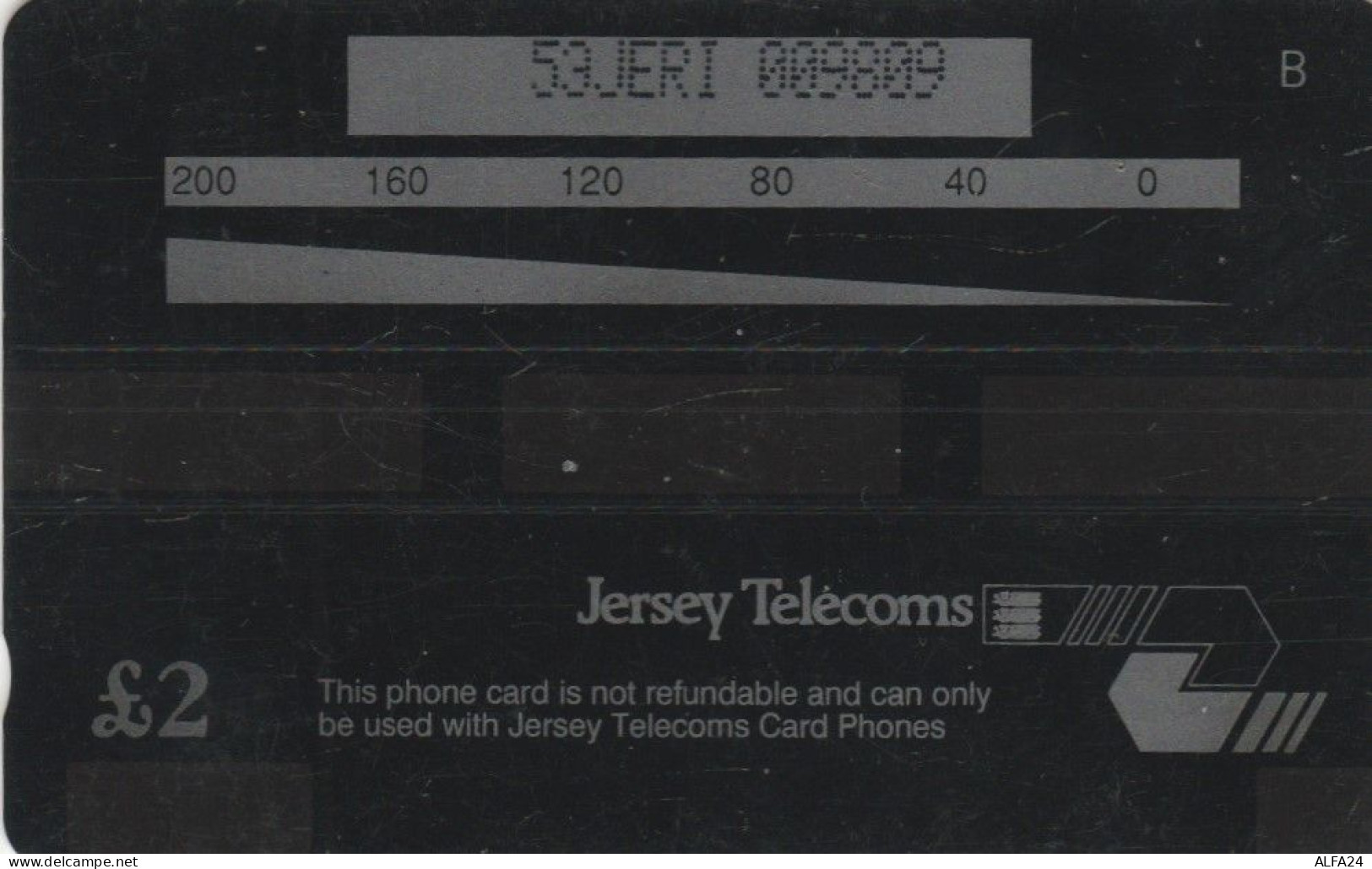 PHONE CARD JERSEY  (E108.7.2 - Jersey En Guernsey