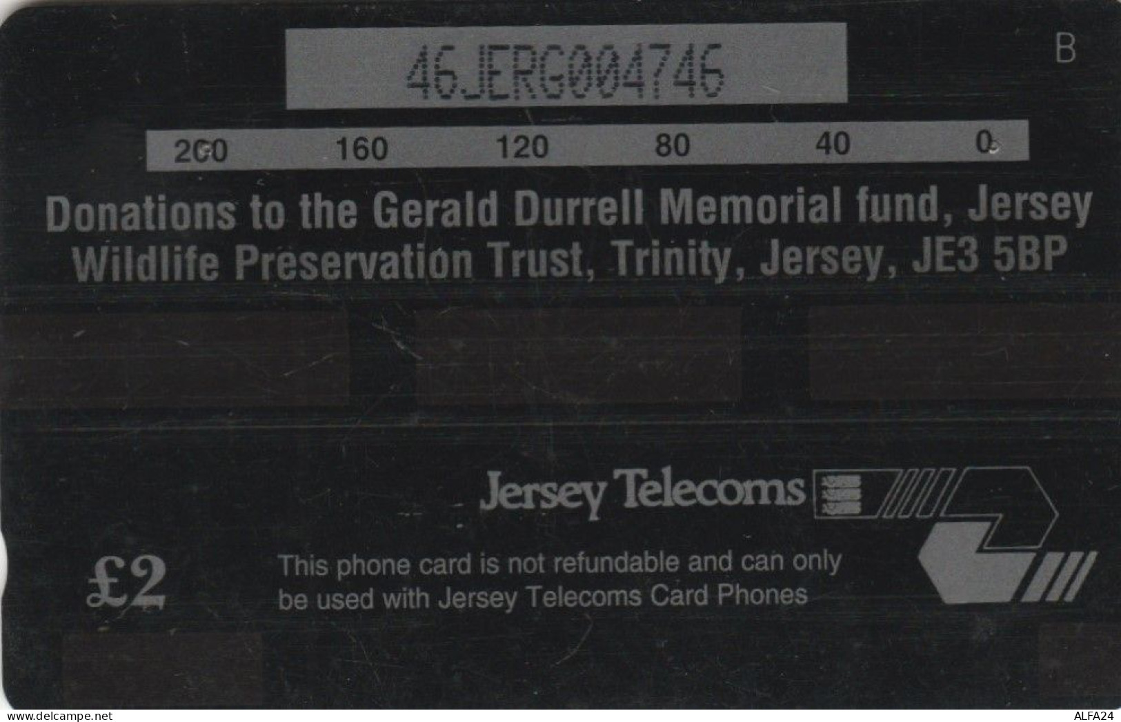 PHONE CARD JERSEY  (E108.5.2 - Jersey E Guernsey