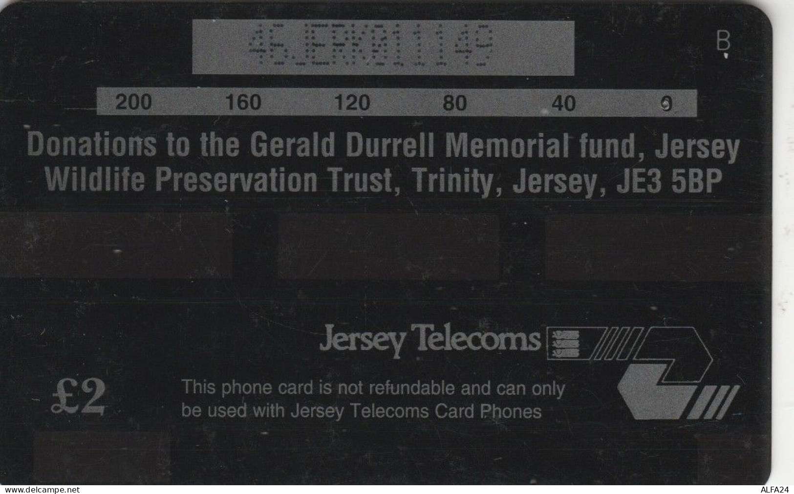 PHONE CARD JERSEY  (E108.5.1 - [ 7] Jersey Y Guernsey