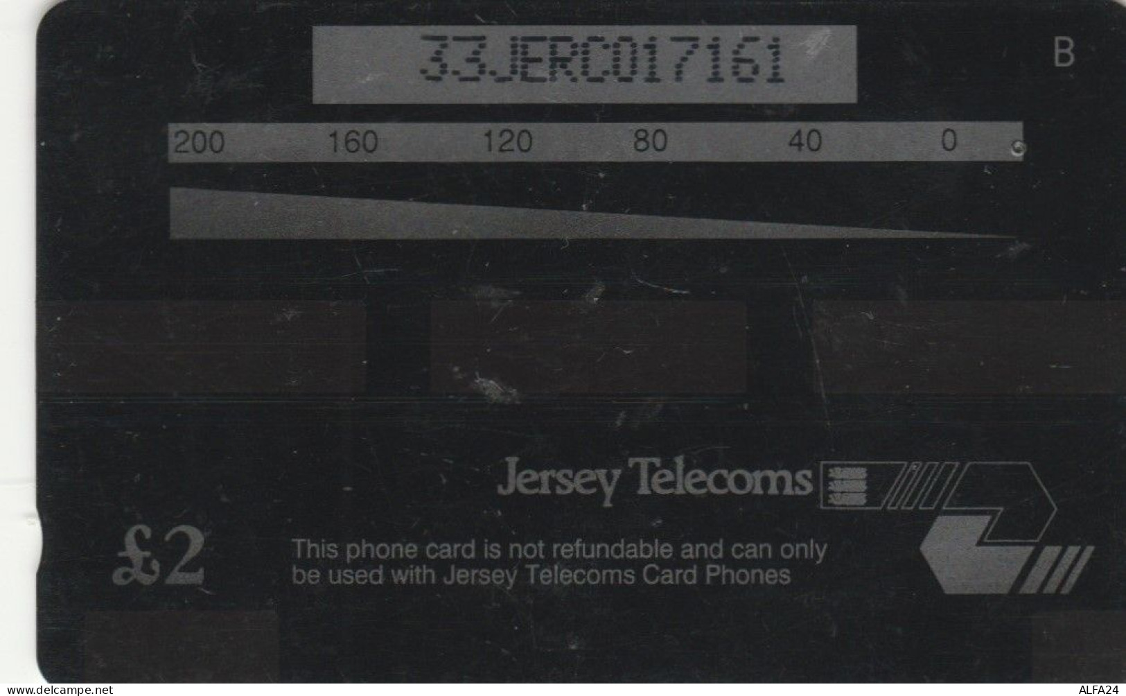 PHONE CARD JERSEY  (E108.4.6 - [ 7] Jersey Y Guernsey