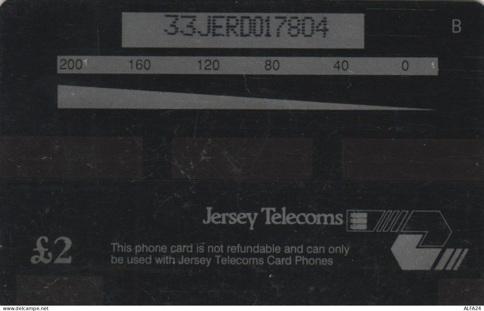PHONE CARD JERSEY  (E108.4.4 - [ 7] Jersey And Guernsey