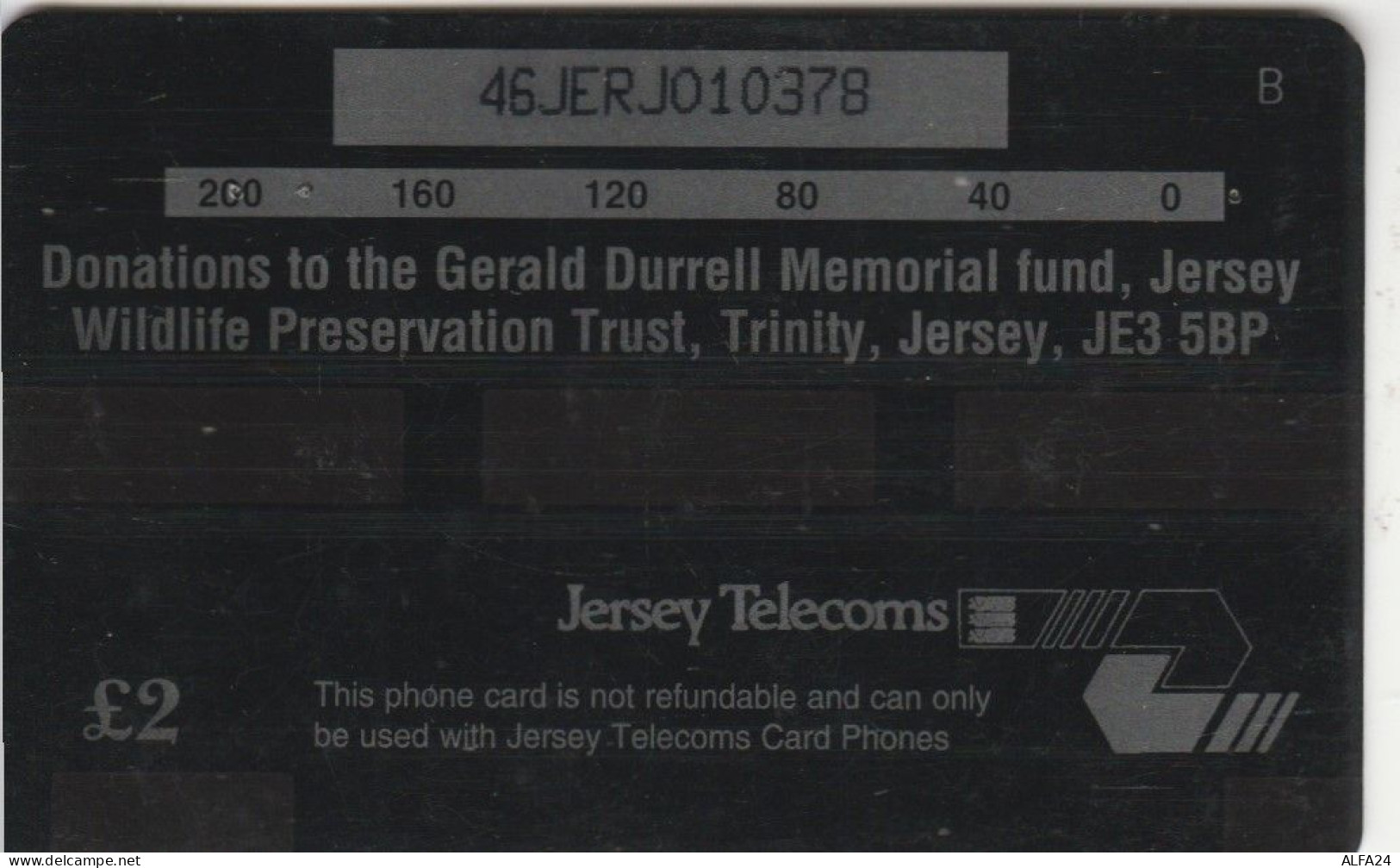 PHONE CARD JERSEY  (E108.4.3 - [ 7] Jersey Y Guernsey