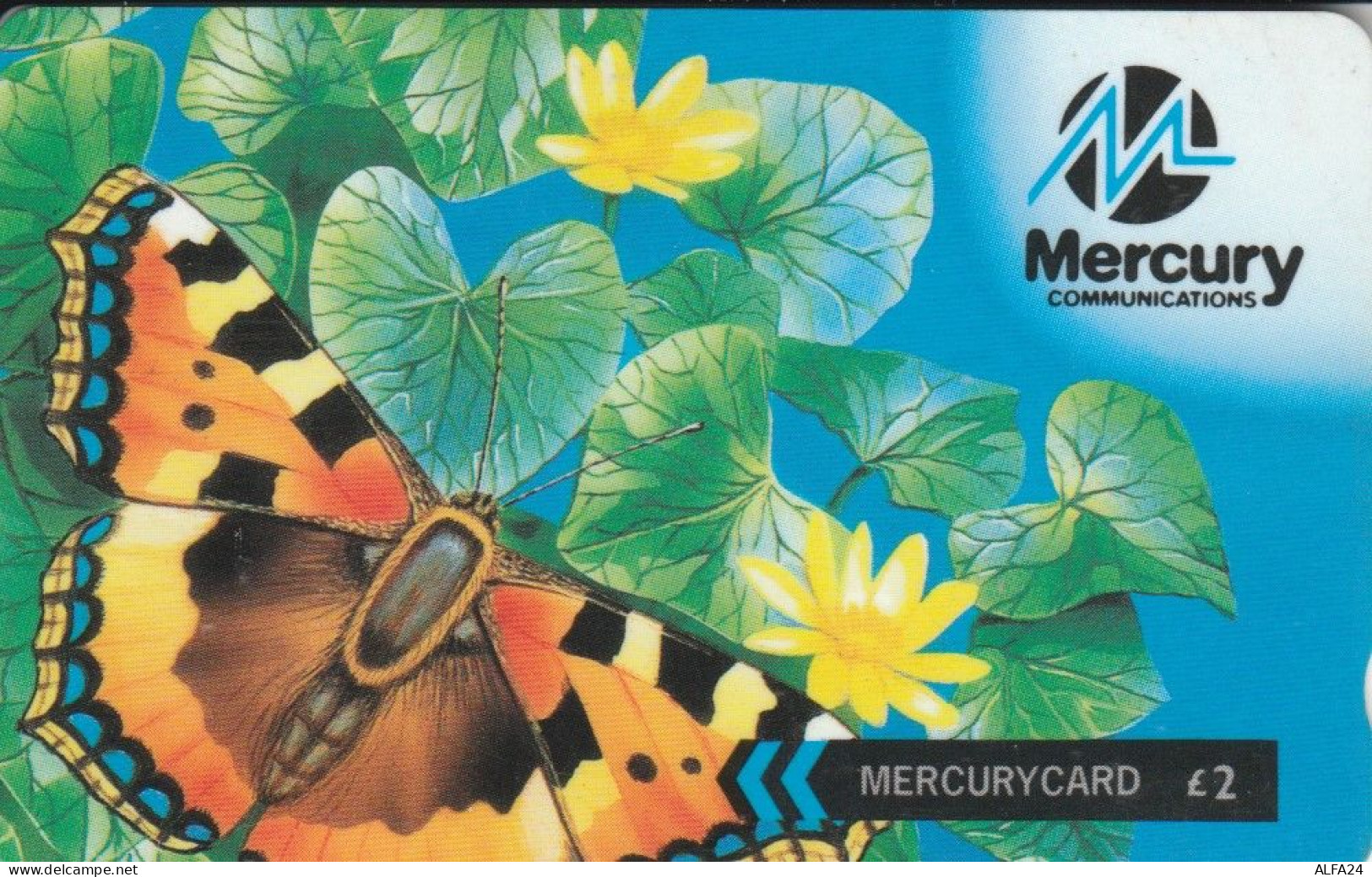 PHONE CARD REGNO UNITO MERCURY  (E108.2.7 - [ 4] Mercury Communications & Paytelco