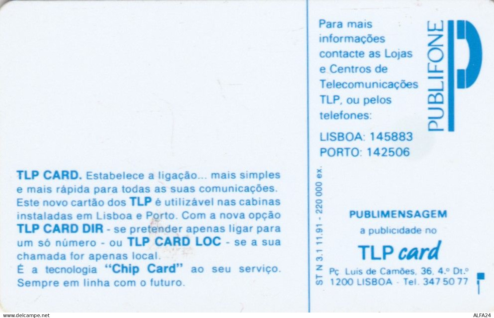 PHONE CARD PORTOGALLO  (E108.1.2 - Portugal