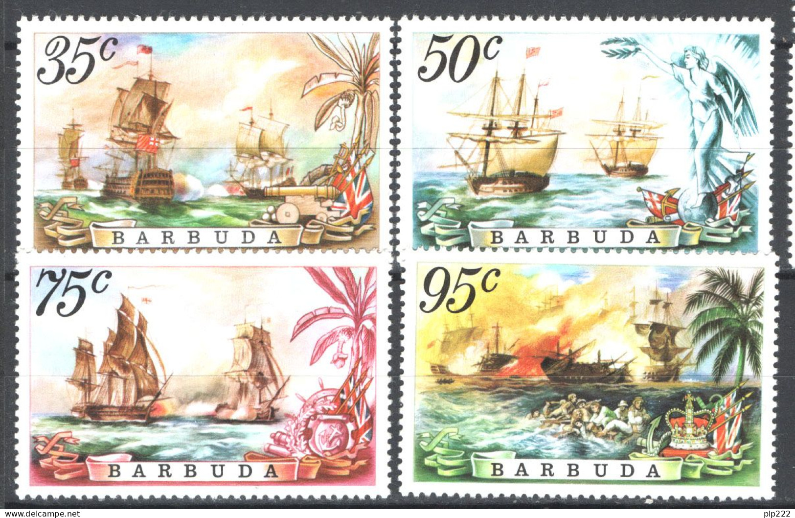 Barbuda 1975 Y.T.213/16 **/MNH VF - Barbuda (...-1981)