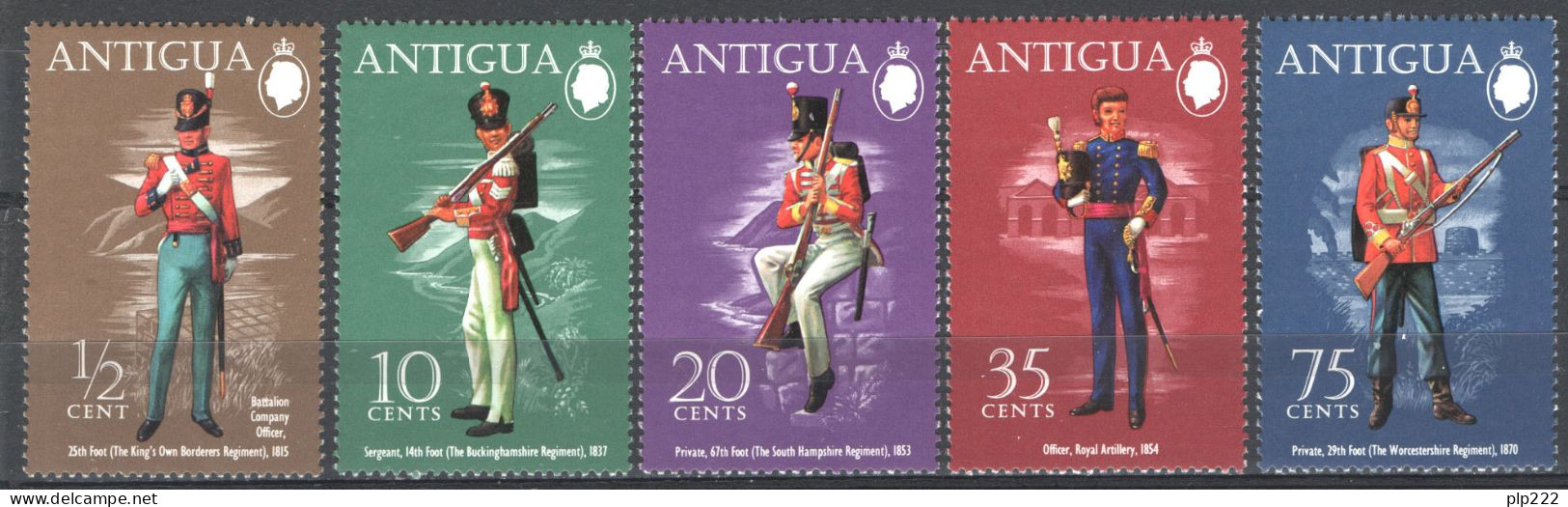 Antigua 1972 Y.T.274/78 **/MNH VF - 1960-1981 Autonomie Interne
