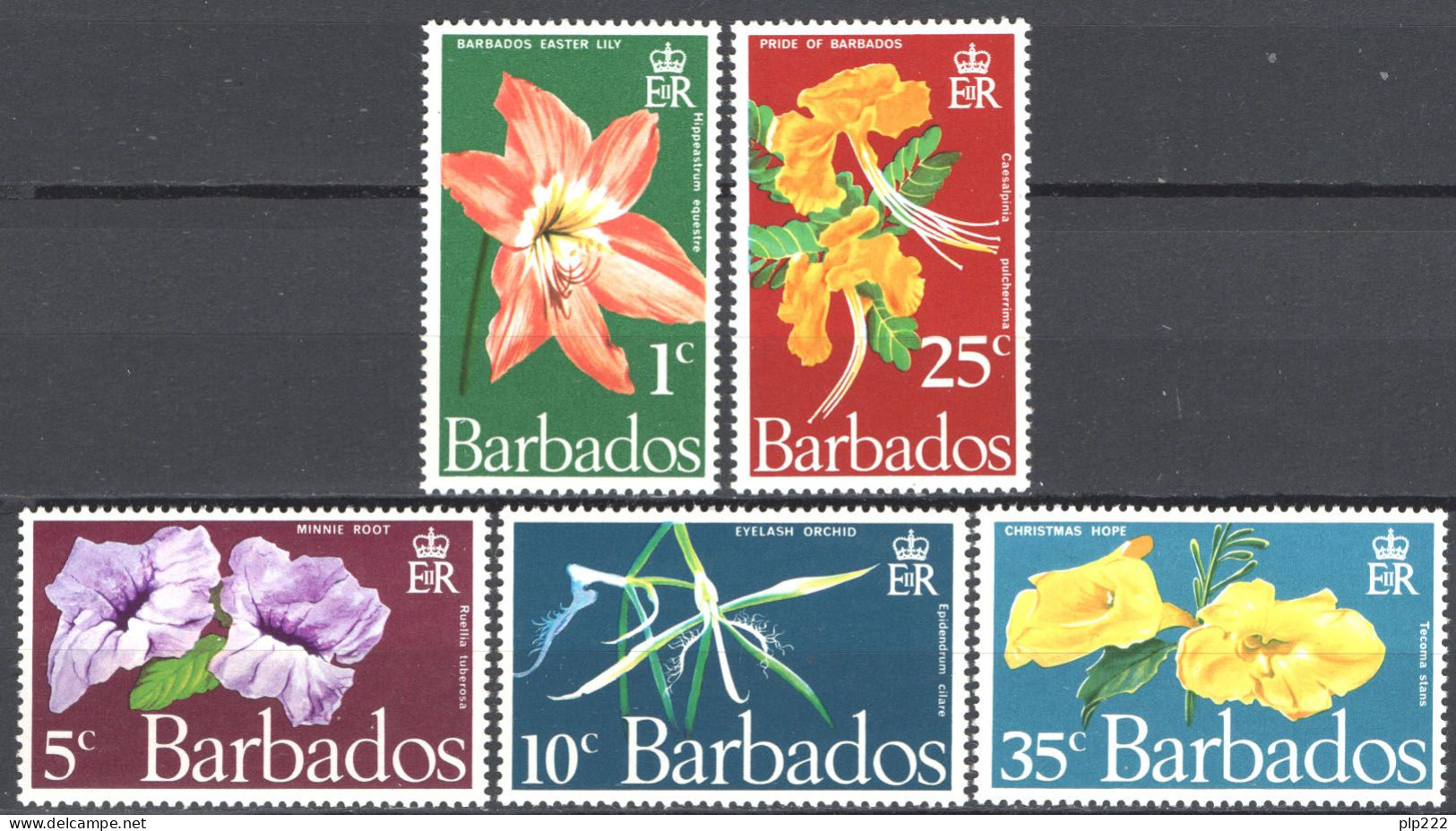 Barbados 1970 Y.T.325/29 **/MNH VF - Barbados (1966-...)