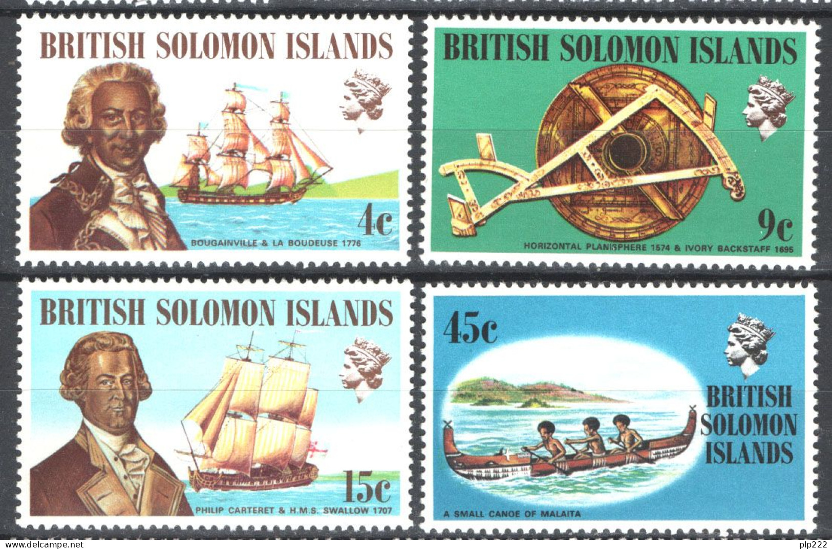 Salomon 1972 Y.T.209/12 **/MNH VF - British Solomon Islands (...-1978)