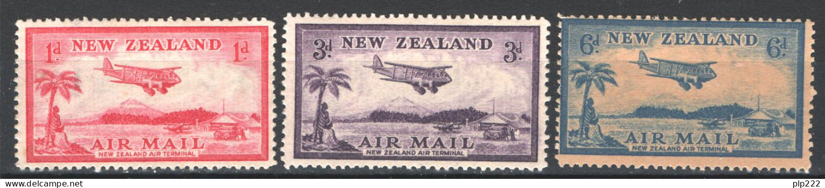 Nuova Zelanda 1935 Y.T.A6/8 */MH VF/F - Airmail