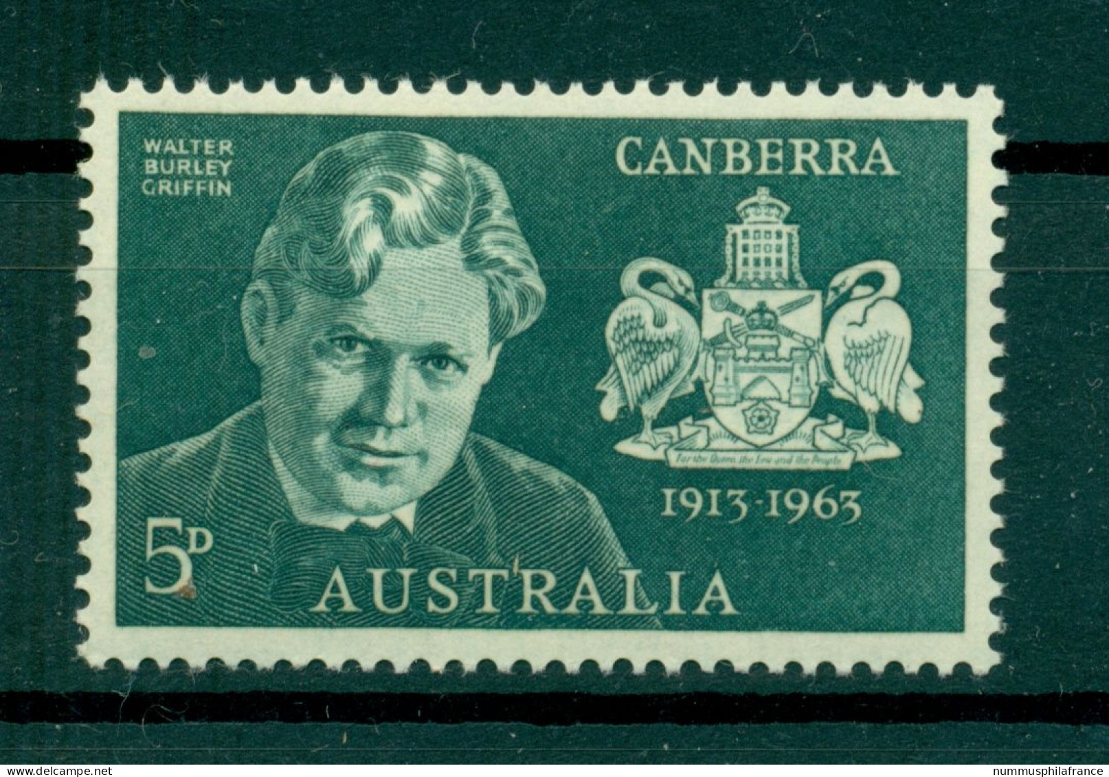 Australie 1963 - Y & T N. 286 - Canberra (Michel N. 325) - Neufs