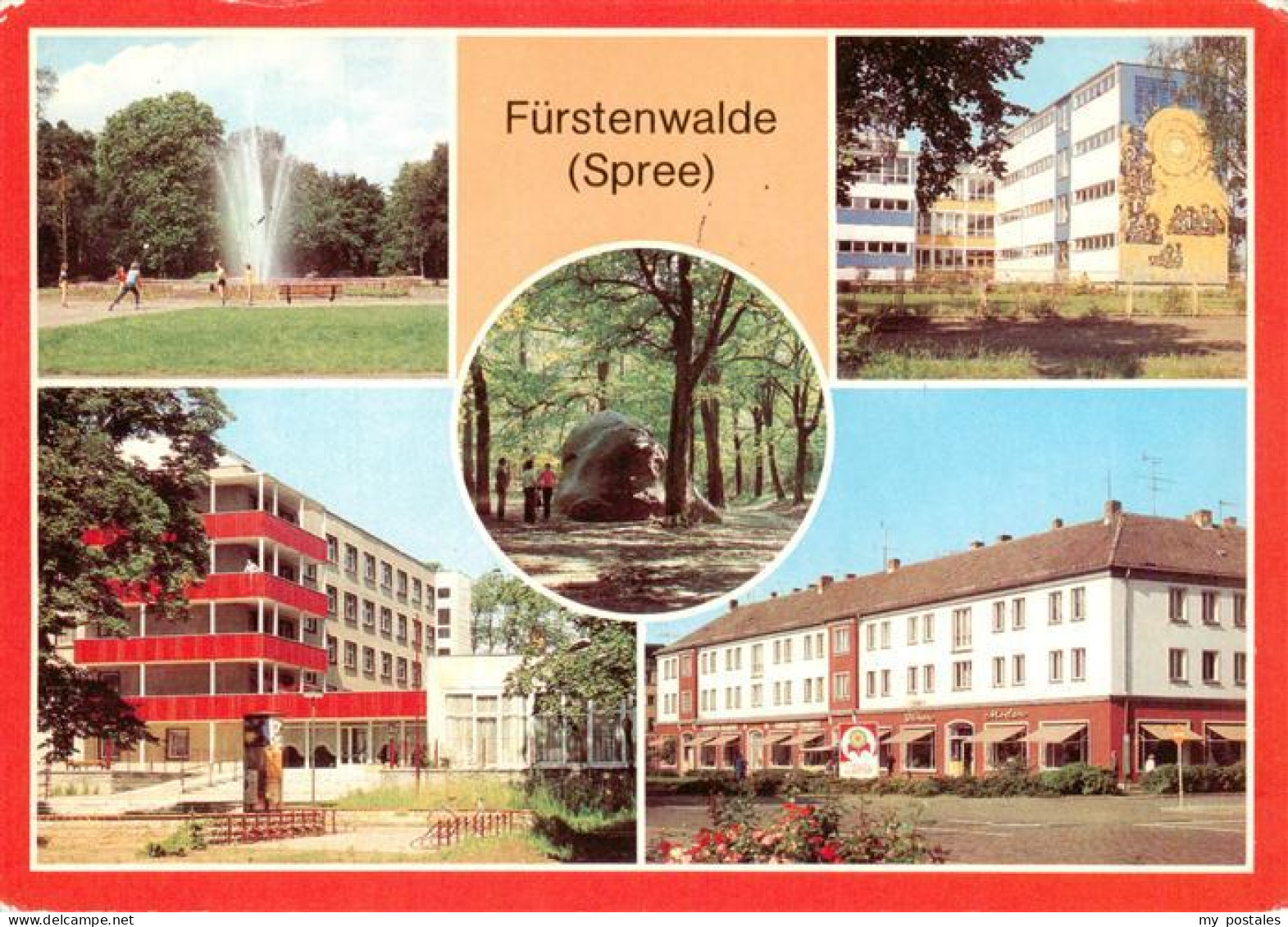 73947184 Fuerstenwalde_Spree Park Polytechn Oberschule Hermann Matern Rauenscher - Fuerstenwalde