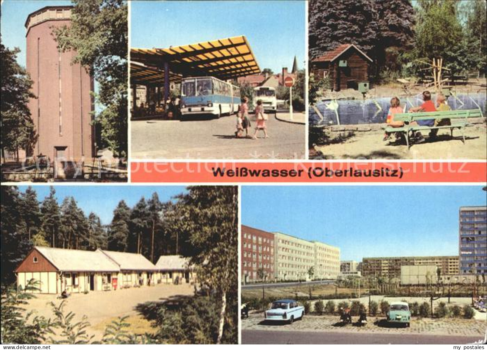 42216288 Weisswasser Oberlausitz Wasserturm Tierpark  Weisswasser - Weisswasser (Oberlausitz)