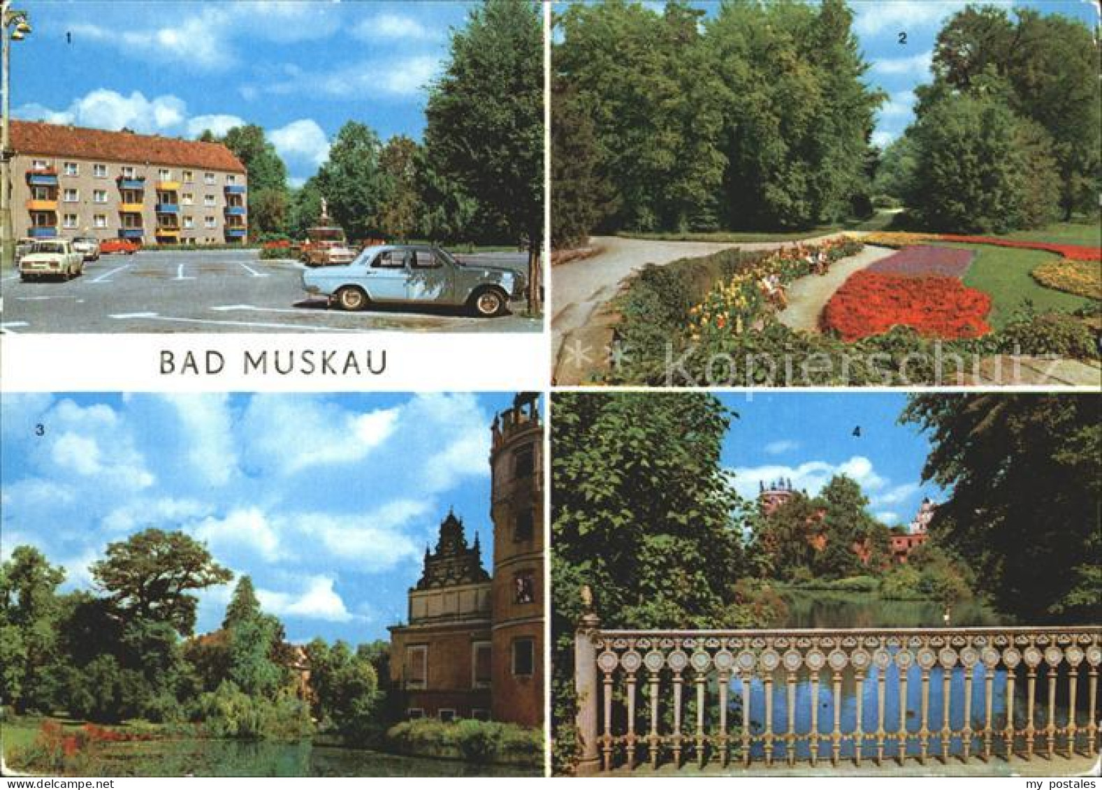 42216282 Bad Muskau Oberlausitz Platz-des-Friedens Park Bad Muskau - Bad Muskau