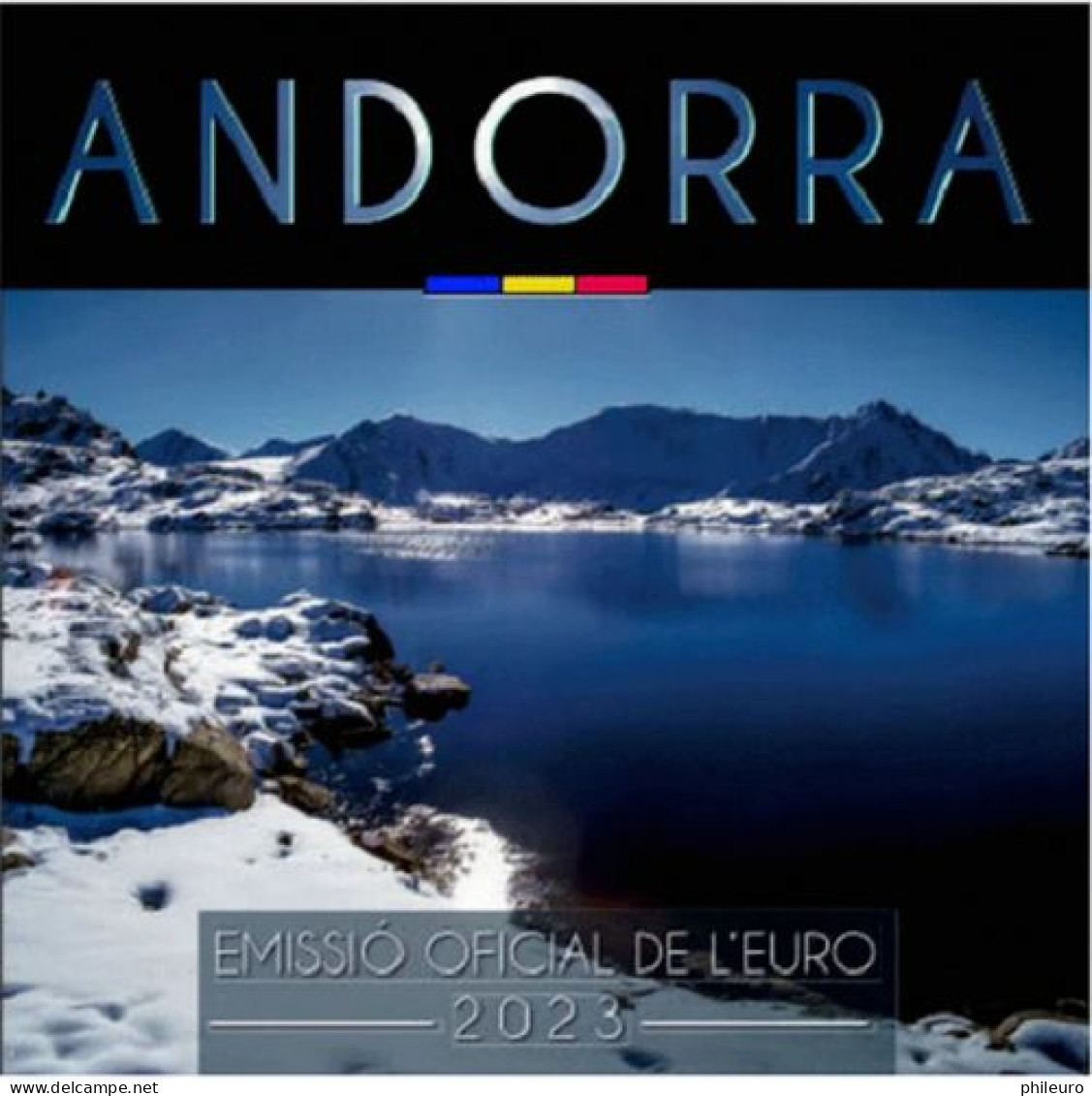 Andorre 2023 : Coffret BU Des 8 Pièces - Disponible En France - Andorre