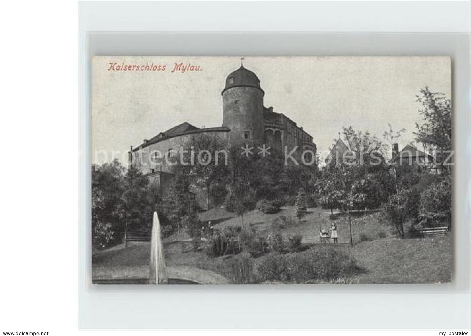 42214562 Mylau Kaiserschloss Mylau - Mylau