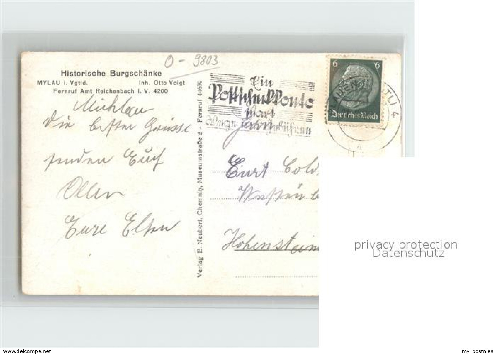 42214551 Mylau Burg 12. Jhdt. Geschichte Historische Burgschaenke Mylau - Mylau