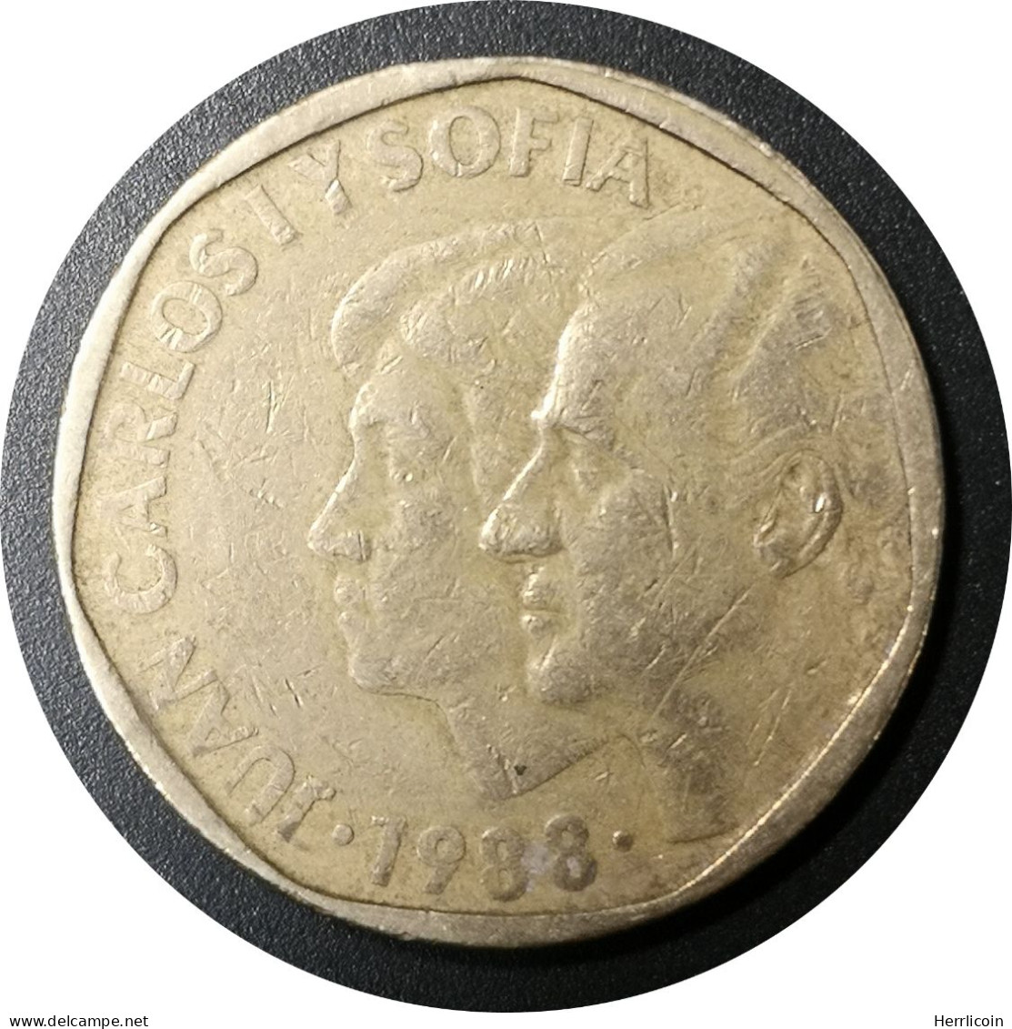 Monnaie Espagne - 1988 - 500 Pesetas Juan Carlos I - 500 Peseta