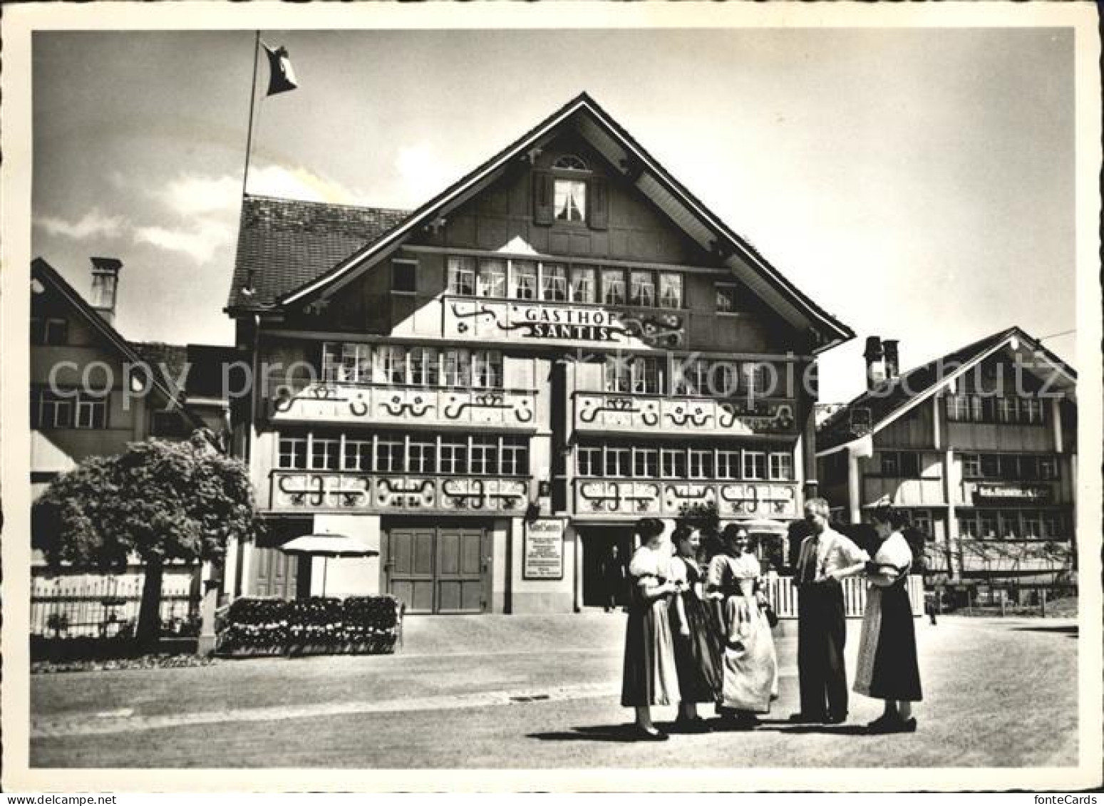 12046223 Appenzell IR Landsgemeindeplatz Gasthof Saentis Appenzell IR - Sonstige & Ohne Zuordnung