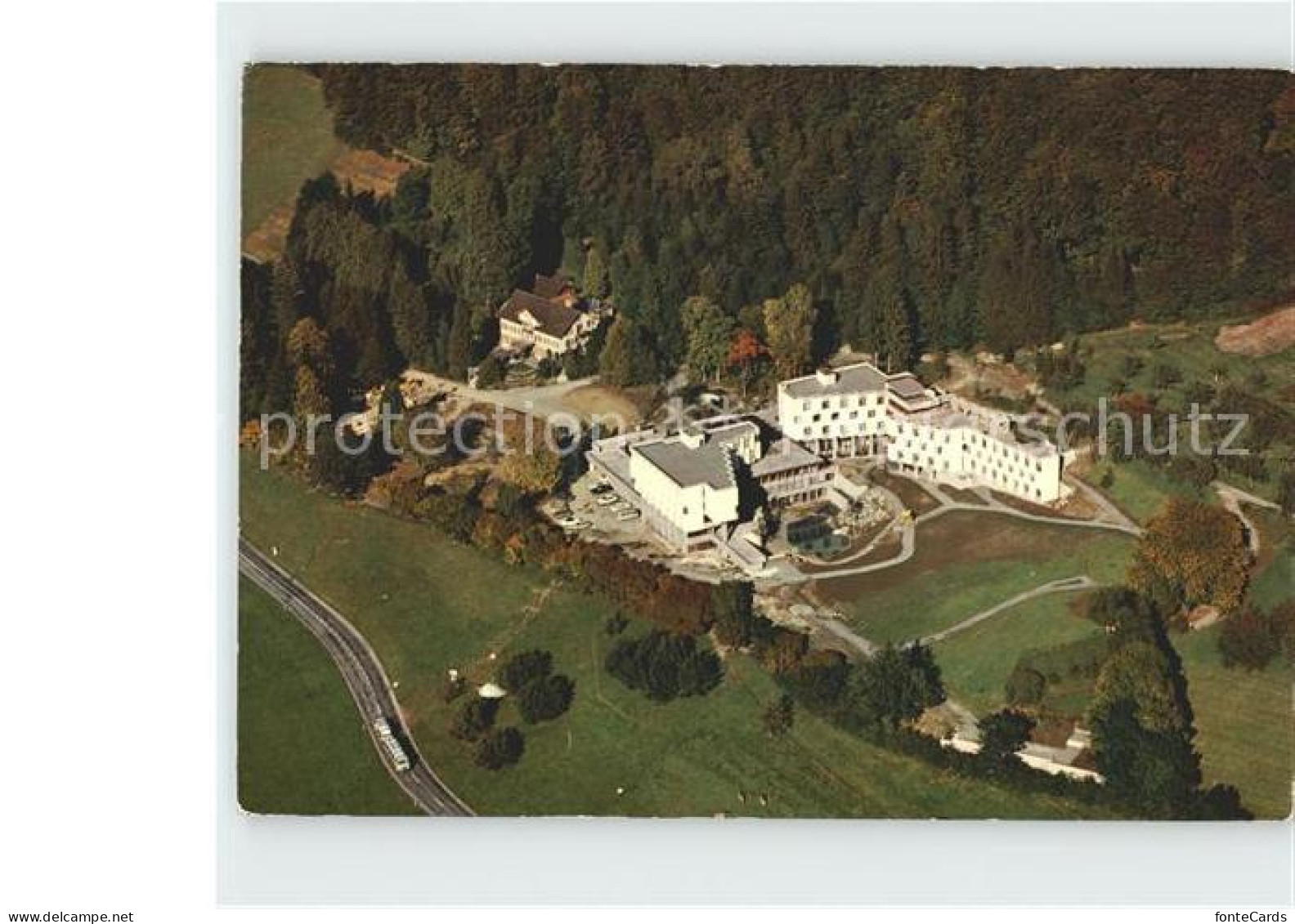 12037153 Bad Schoenbrunn Menzingen ZG Edlibach Fliegeraufnahme  - Altri & Non Classificati