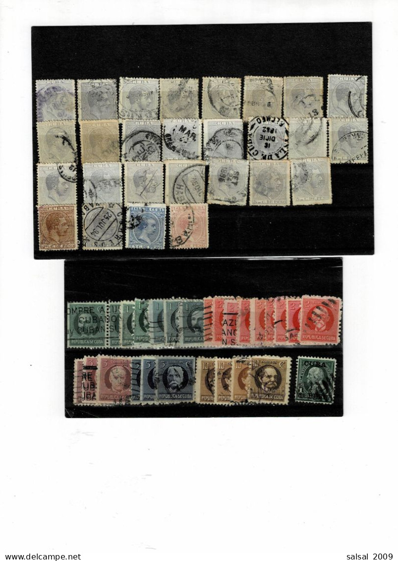 CUBA ,anni Diversi ,oltre 110 Pezzi Usati ,ripetizioni E Varieta Di Timbri E Dentellature ,in Genere Qualita Ottima - Used Stamps