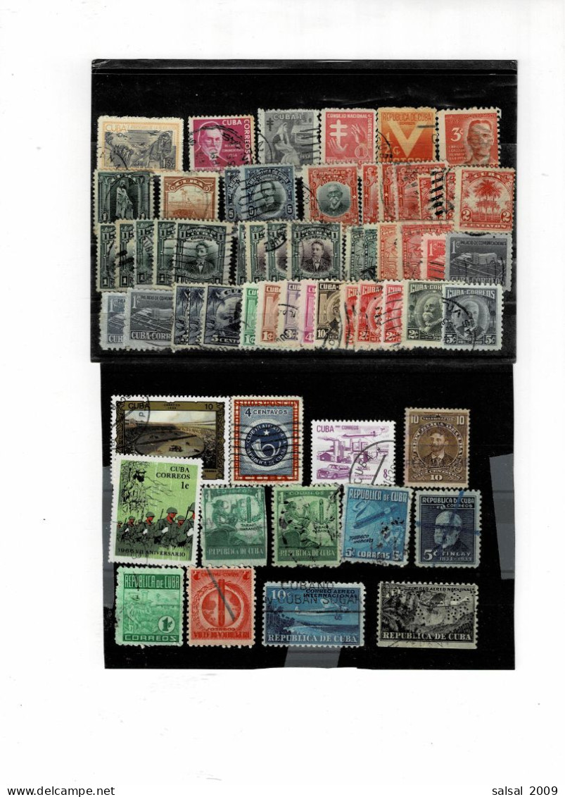 CUBA ,anni Diversi ,oltre 110 Pezzi Usati ,ripetizioni E Varieta Di Timbri E Dentellature ,in Genere Qualita Ottima - Used Stamps