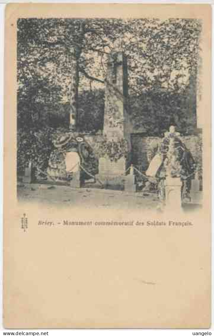 §171 BRIEY - MONUMENT COMMEMORATIF DES SOLDATS FRANCAIS ( RETRO INDIVISO ) - Briey