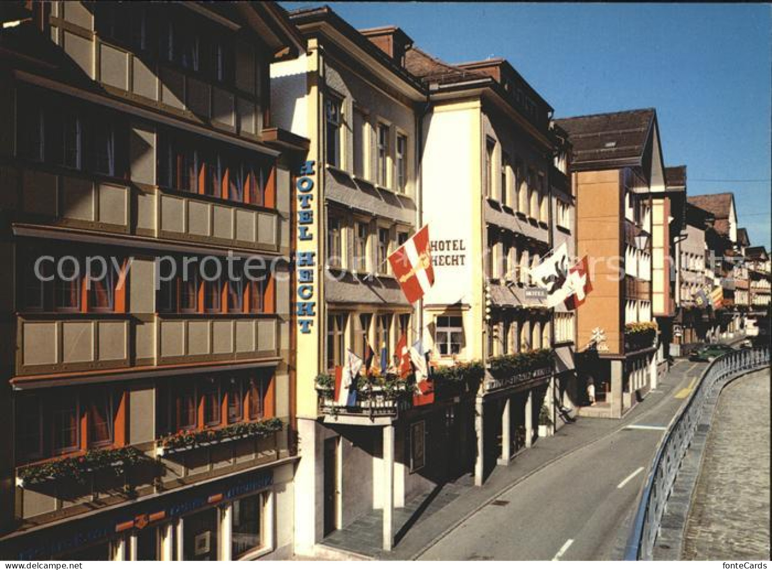 12004453 Appenzell IR Hauptgasse Hotel Hecht Appenzell - Sonstige & Ohne Zuordnung