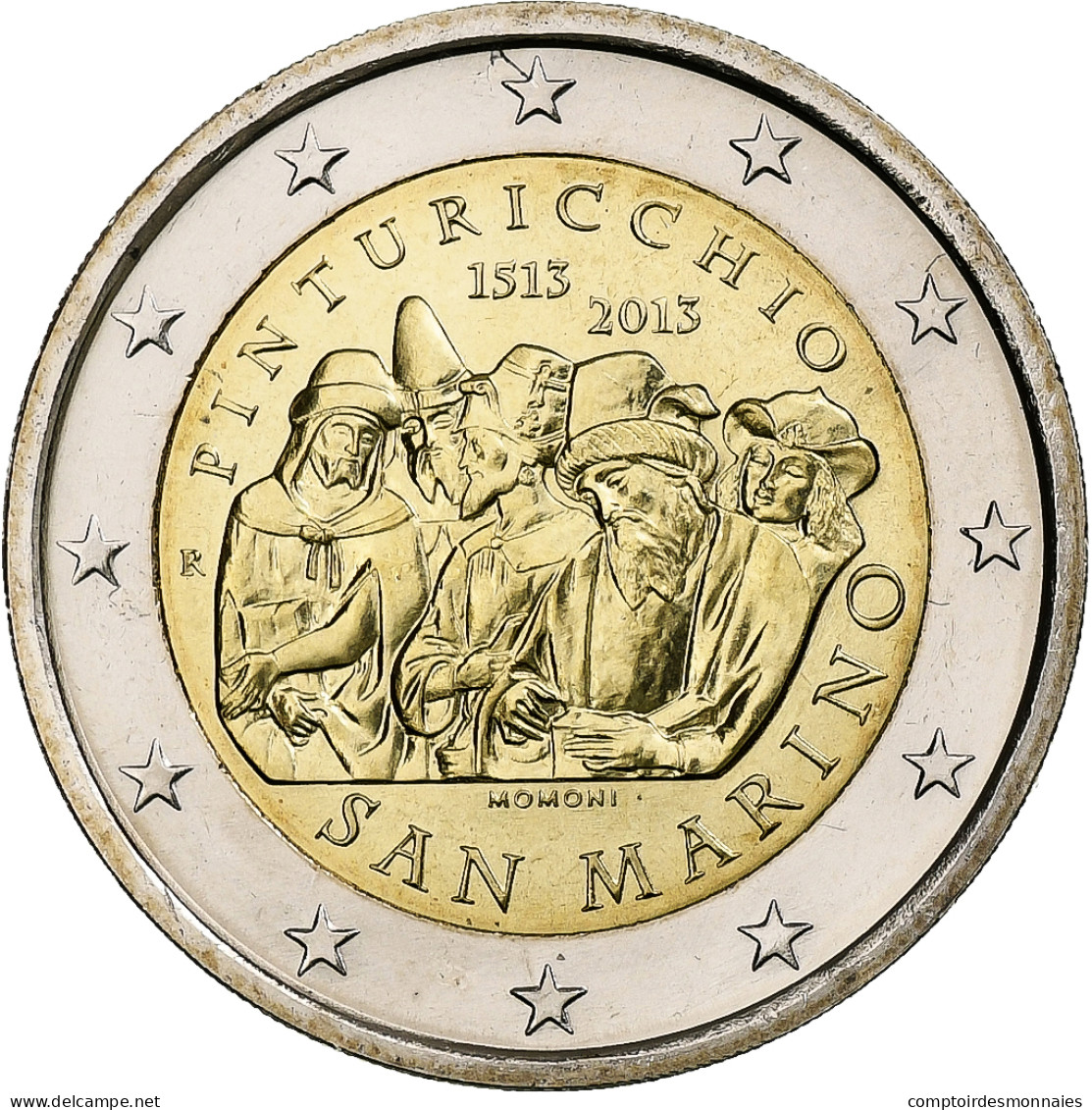 Saint Marin , 2 Euro, 2013, Rome, Bimétallique, FDC - San Marino