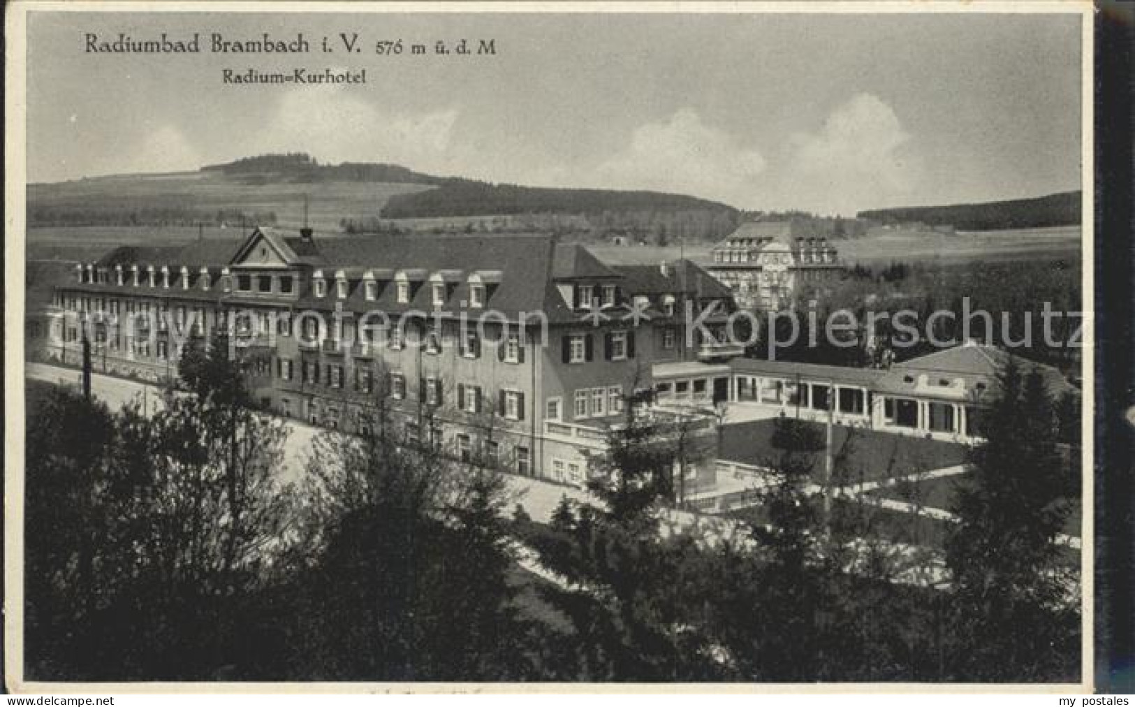 42213234 Bad Brambach Radium-Kurhotel  Bad Brambach - Bad Brambach