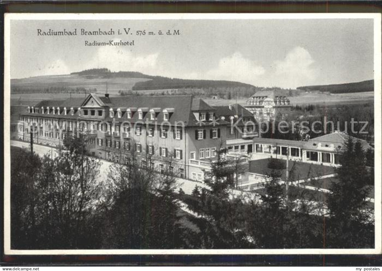 42213218 Bad Brambach Radium-Kurhotel  Bad Brambach - Bad Brambach