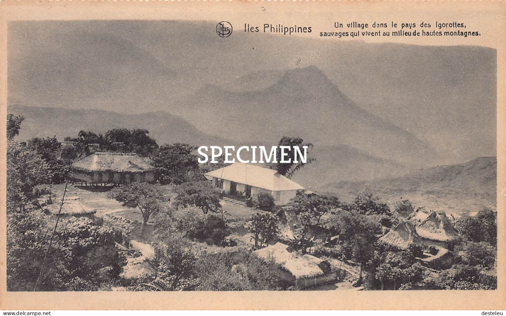 Missiën Van Scheut - Un Village Dans Le Pays Des Igorottes - Philippines - Philippines