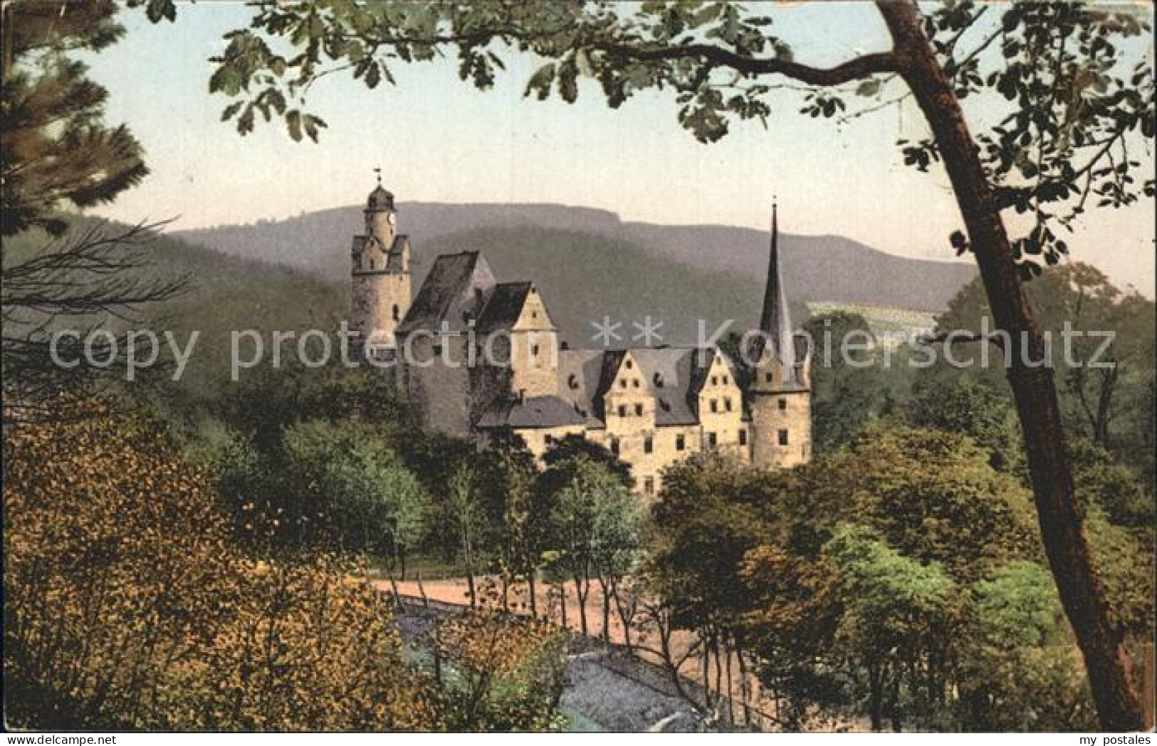 42211393 Hartenstein Zwickau Schloss STein Hartenstein - Hartenstein