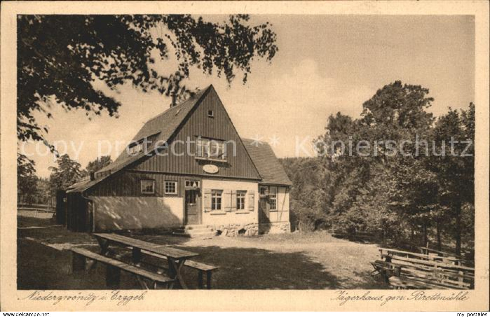 42210171 Niederzwoenitz Jaegerhaus Brettmuehle  Niederzwoenitz - Zwönitz