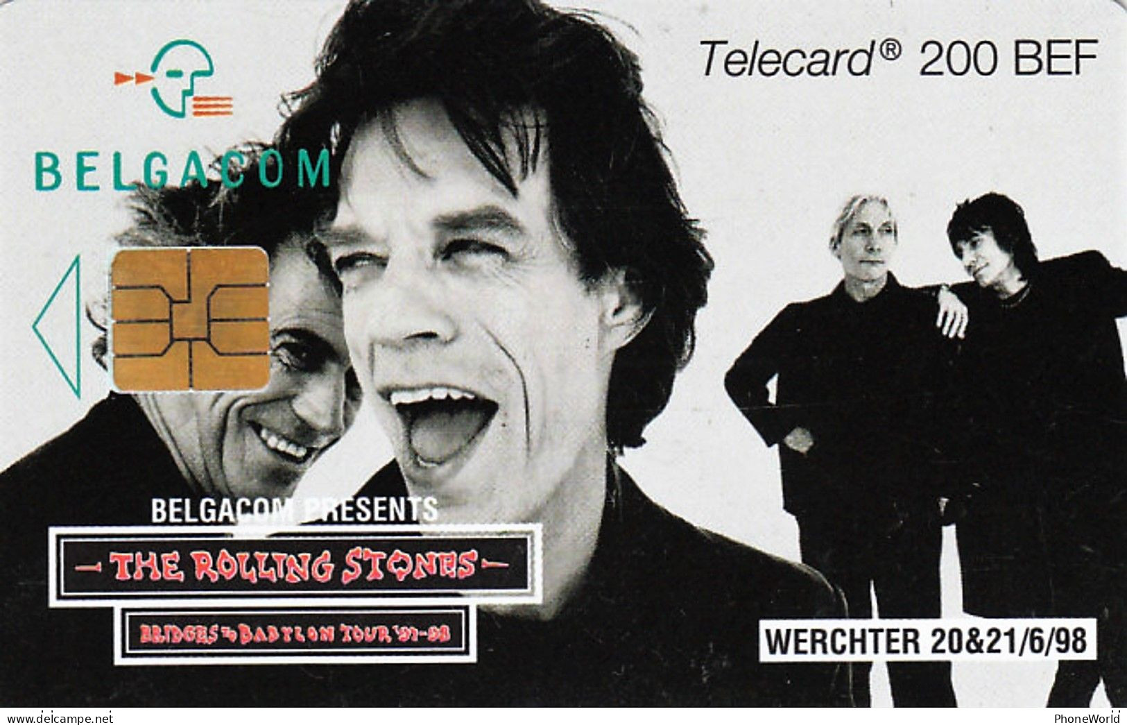 Belgacom, Rolling Stones SO3 - Avec Puce