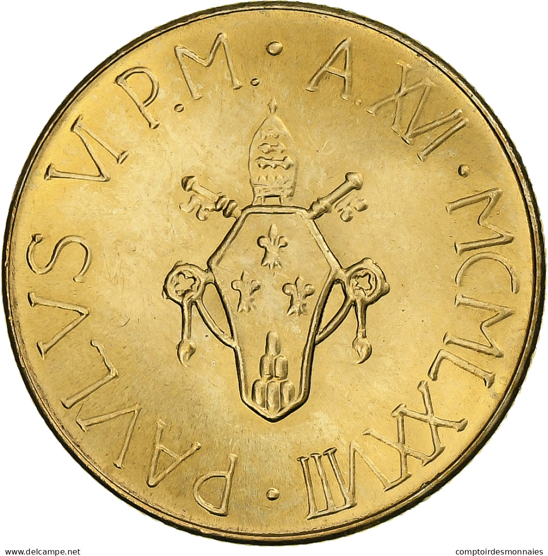 Cité Du Vatican, Paul VI, 200 Lire, 1978, Rome, Bronze-Aluminium, FDC, KM:138 - Vatican