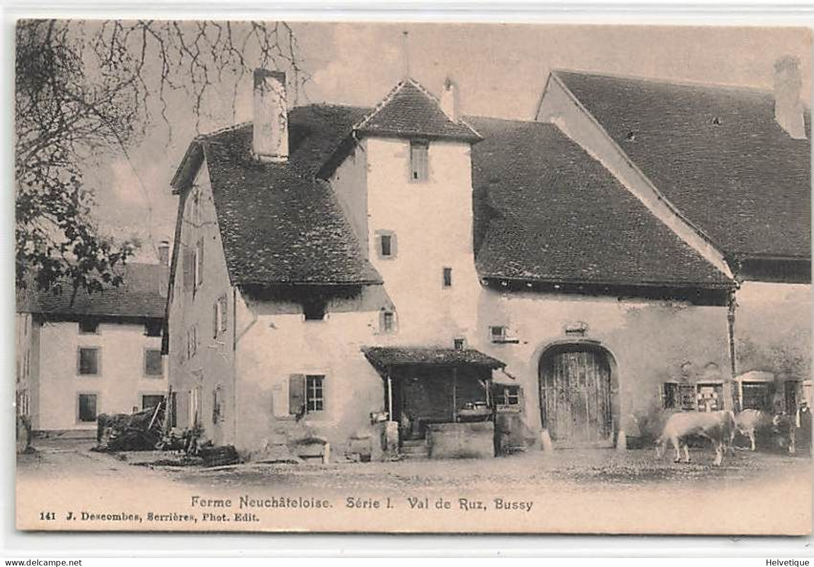 Ferme Neuchateloise Série 1 Val De Ruz Bussy - Val-de-Ruz