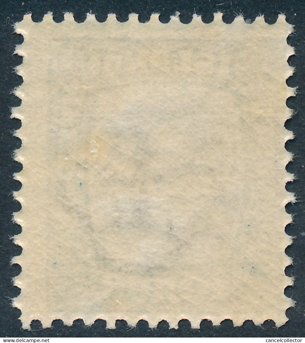 Iceland Islande Island 1907: 10 Aur Grey/blue Official, F Mint NH, Facit TJ36 (DCIS00003) - Dienstmarken
